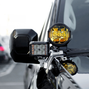 Accessoires de lumière de voiture de Style <span class=keywords><strong>Camping</strong></span> tout-terrain un support de lumière de pilier supports de lumière pour réservoir GWM 400 - Product Image 1