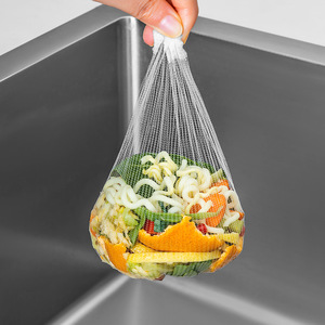 <b>Kitchen</b> Sink Strainer Mesh Bag For Vegetables And Food Waste Drain Protection Disposable <b>Net</b> Filter - Product Image 1