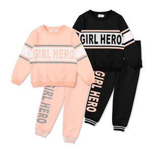 I bambini Set di <span class=keywords><strong>abbigliamento</strong></span> di <span class=keywords><strong>Moda</strong></span> Europeo di <span class=keywords><strong>Abbigliamento</strong></span> Delle Ragazze Del Cotone Vestiti Set Per L'inverno - Product Image 1