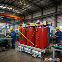 Transformateur électrique de type sec haute fréquence 11 kV 630 kVA pour les commandes industrielles