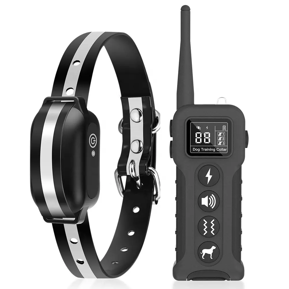 YHpet 2023 NEW 3000 Feet Long Distance Shock Collar Dog Training Collar With Remote