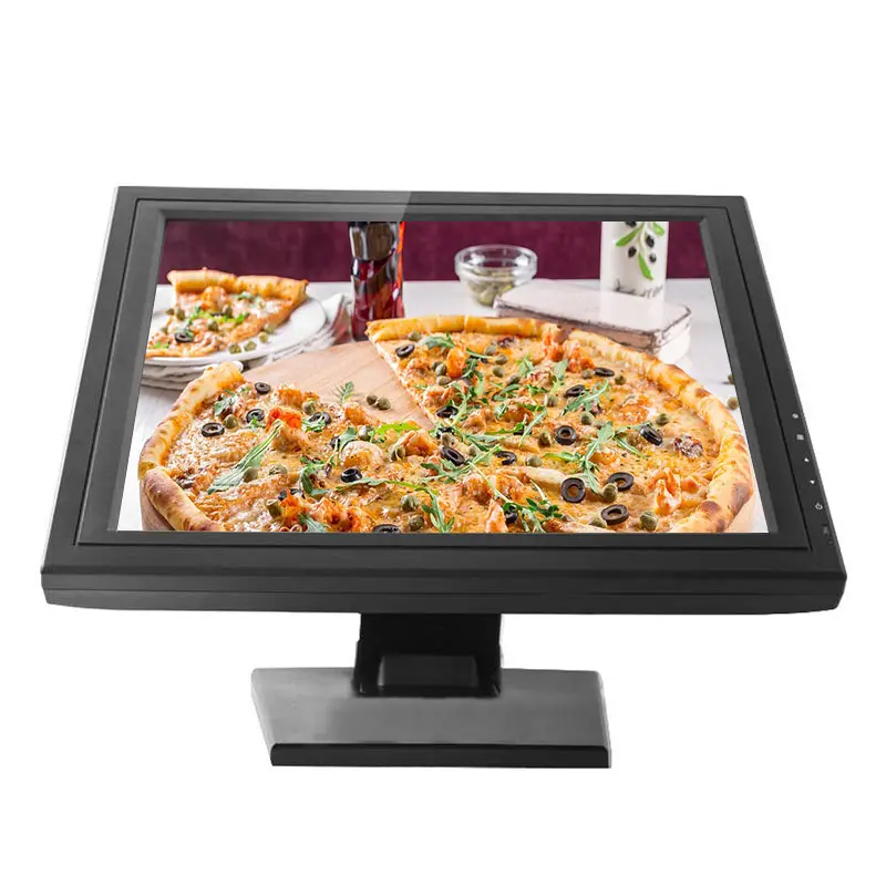 Supermarket Pos Tft 15.6 15 Inch Resistive Lcd Touch Screen Monitor Display for Restaurant