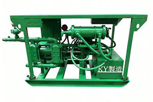 Pompe à béton, pompe à coulis hydraulique, pompe à pression et débit réglables - Product Image 4