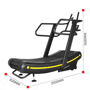 Unpowered <span class=keywords><strong>Life</strong></span> Home Gym <span class=keywords><strong>Fitness</strong></span> Commercial Running Machine Air Runner Tapis de course incurvé Maison sans assistance pour équipement de sport - Product Image 3