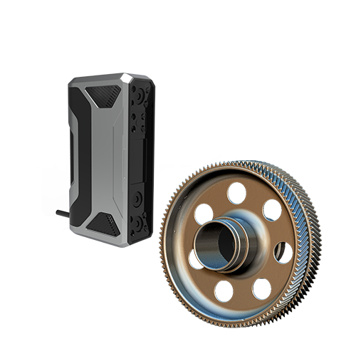 Metrology Grade Handheld Phase Laser 3D Scanner Industrial Part Scanning Reverse Engineering Part Measurement