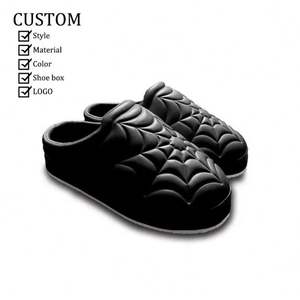 Chaussons d'intérieur en cuir véritable personnalisables avec logo pour hommes et femmes – Chaussures décontractées chaudes d'été et sandales – Vente en gros - Product Image 1