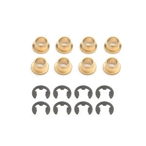 Pasadores de bisagra de puerta personalizados, bujes, bisagras de hierro chapadas en latón, juego de resortes de pasador suelto, fabricante directo de fábrica - Product Image 3