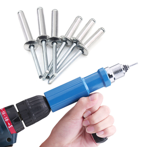 Rivet aveugle populaire en acier en aluminium ou en acier inoxydable à extrémité fermée en aluminium emballage OEM en métal - Product Image 1