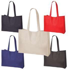 Borsa a secchiello impermeabile in tela con due manici e fiori per ragazze - Product Image 3
