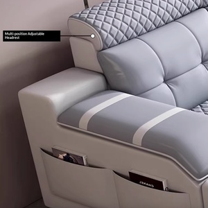 免洗科技布艺沙发客厅组合简约现代大户型转角防猫抓布艺沙发家具 - Product Image 5