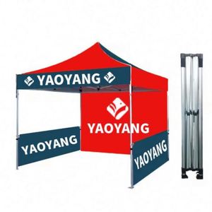 Carpa de Publicidad Exterior Resistente, Personalizada, de 10x10 pies, con Marco de Aluminio, para Ferias Comerciales y Eventos de Marca - Product Image 1