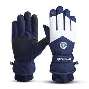Gants de ski d'hiver chauds et imperméables pour le cyclisme, le snowboard, les sports d'hiver, le camping et la randonnée, compatibles avec les écrans tactiles - Product Image 2