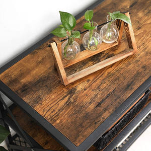 Moderno Supporto <span class=keywords><strong>TV</strong></span> da Pavimento a Forma di I in Legno HK, Grande e <span class=keywords><strong>Basso</strong></span>, Smontabile, per Soggiorno e Camera da Letto, Arredamento Casa, Durata 3-5 Anni - Product Image 5