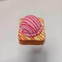 Jouet en PU souple à rebond lent, réaliste, en forme de gâteau au fromage et de pain - Jouets décoratifs anti-stress pour enfants et adultes