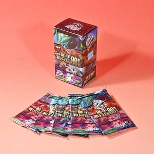Support de basket-ball de sport à une touche personnalisé imprimé holographique emballage en aluminium de jeu de cartes à collectionner pour TCG Anime cartes à jouer - Product Image 2