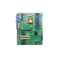 H570VM LGA1200 10th/11st Gen Pentium/Core I3/i5/i7/i9 prosesor Micro Atx industri Motherboard dengan 2 * HD ,VGA