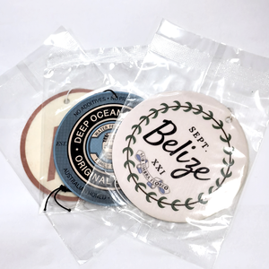 CMYK น้ำหอมปรับอากาศสองด้านพิมพ์ลายยาวนานกระดาษโลโก้รถยนต์พร้อมบรรจุภัณฑ์แบบกำหนดเอง - Product Image 2