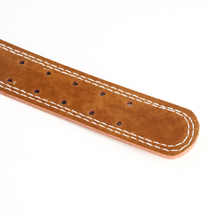 Cinturón de Seguridad de Cuero Resistente y Transpirable para Levantamiento de Pesas con Logotipo Personalizado para Unisex - 4 Pulgadas - Product Image 3