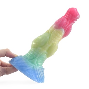 Dildo de silicona líquida más económico con textura de piel suave, tapones anales para mujeres, masaje apasionado, masturbación, juguetes sexuales para adultos - Product Image 5