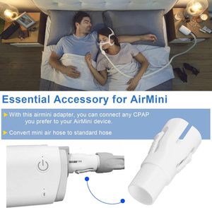 Adaptateur de tuyau pour connecteur de tube CPAP compatible avec l'<span class=keywords><strong>appareil</strong></span> de voyage <span class=keywords><strong>ResMed</strong></span> AirMini, accessoire universel CPAP AirMini - Product Image 2
