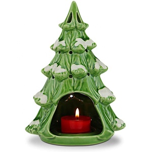 Luna estrella de cerámica vela fragancia vela calentador para la decoración de la Navidad/aromaterapia en casa/dormitorio - Product Image 1