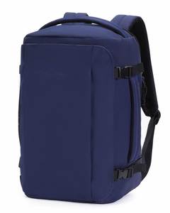 Mochila de Viaje Ecológica Resistente al Agua con Protección 3D para Portátil 180 °   Diseño plano para un empaquetado sin complicaciones - Product Image 1