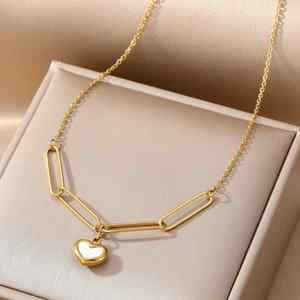 Collar Minimalista Transfronterizo, Fotos de Producto Profesionales Confiables, Acabado Resistente al Sudor, Sin Níquel, Ideal para Regalo - Product Image 4