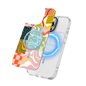 Настраиваемые противоударные чехлы для телефонов из ТПУ+ПК с магнитным креплением и прозрачной задней крышкой для моделей 15, 14, 13, 12, <span class=keywords><strong>16</strong></span>, 17 Pro - Product Image 3