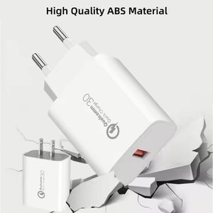 อะแดปเตอร์ชาร์จไฟ QC3.0 แบบเสียบผนัง หัวปลั๊ก EU US UK 9V 2A 18W ชาร์จเร็ว สำหรับโทรศัพท์มือถือทุกรุ่น - Product Image 6