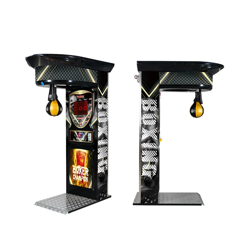 Zwart Zwart Goud Boksen Machine Punch Boxing Games Machine Arcade Box Machine Te Koop