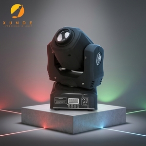 Projecteur laser professionnel <span class=keywords><strong>30W</strong></span> <span class=keywords><strong>Mini</strong></span> <span class=keywords><strong>Moving</strong></span> <span class=keywords><strong>Head</strong></span> Gobo <span class=keywords><strong>Spot</strong></span> avec contrôle DMX512 et indice de protection IP33 - Product Image 1