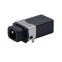 OFERTA ESPECIAL: Conector Hembra Impermeable JLC PJ-436-01 para Teléfono, Carcasa LCP, Diámetro 3.6mm, 5 Pines, Contacto SMD, Cobre con Baño de Oro