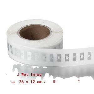 Étiquettes RFID UHF GSC-B42 autocollantes, étanches, miniatures, en PET, pour cartes de visite et cartes de membre, avec insert - Product Image 2