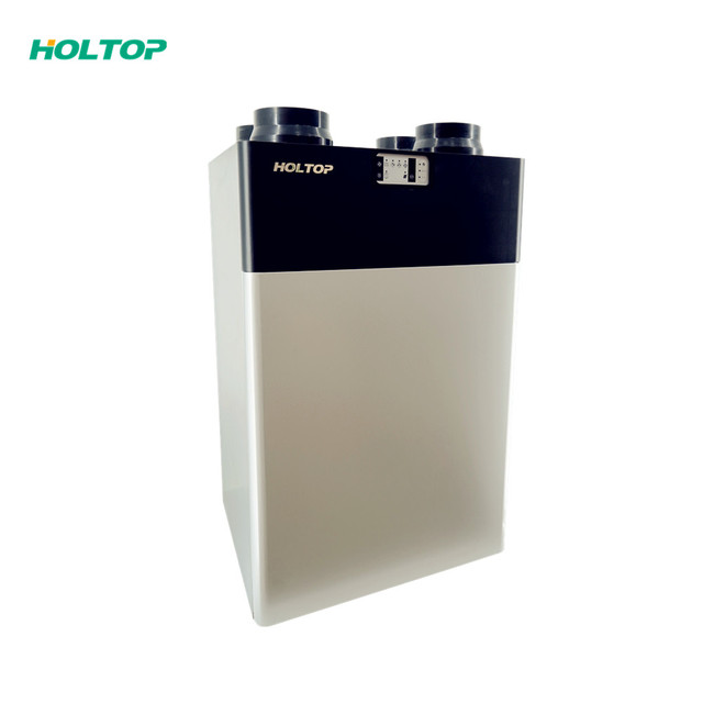 95% Heat Recovery Efficiency Compact Design House Erv Hrv EC Fan Mechanical Extract Fan Heat Energy Recovery Ventilation