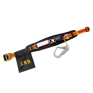 Cinto de Segurança Elétrico de Poliéster, Cordão para <span class=keywords><strong>Lineman</strong></span>, Cinto de Escalada, Arnês de Segurança com Cintura Larga - Product Image 2