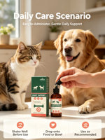 Gotas Líquidas para el Apoyo Cardíaco de Mascotas OEM ODM para Perros y Gatos, Suplemento para la Salud Cardiovascular e Inmunológica, Suplemento Líquido para Mascotas