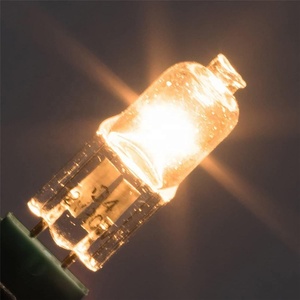 Lampe halogène 6V <span class=keywords><strong>12V</strong></span> 24V 120V 230V 5W <span class=keywords><strong>10W</strong></span> 20W <span class=keywords><strong>G4</strong></span> G5.3 G8 G6.35 pour four avec 300 ℃   Résistant, HAL-JC - Product Image 1