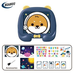 ألعاب HUANUO للأطفال التعليمية لمرحلة ما قبل المدرسة لغز مغناطيسي 3 في 1 مجموعة ألعاب الرسم للأطفال الصغار هدية - Product Image 3