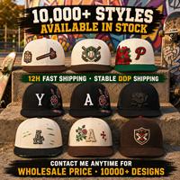 Casquettes Snapback Vintage Américaines en Gros, en Coton, 6 Panneaux, Style A-Frame, Chapeaux de Sport Unisexe, Casquettes de Baseball Brodé