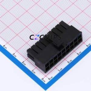 W42012K-18PB123 Housing (Wire-to-Board / Wire-to-Wire) P=4.25mm <b>Connector</b> 2x9P 4.25mm <b>Mini</b>-Fit (MX 4.2) 4.25mm - Product Image 1