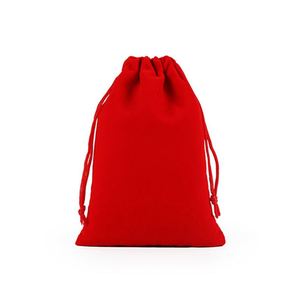 Sac à bijoux en velours recyclable avec logo personnalisé et fermeture à cordon pour montres, colliers, bijoux - Petite taille - Product Image 6