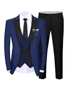 Traje <span class=keywords><strong>de</strong></span> <span class=keywords><strong>Hombre</strong></span> Africano <span class=keywords><strong>de</strong></span> Talla Grande, Nuevo Estilo, 3 Piezas, Corte Entallado, Trajes <span class=keywords><strong>de</strong></span> Negocios para <span class=keywords><strong>Hombre</strong></span>, Trajes <span class=keywords><strong>de</strong></span> Moda, Venta al Por Mayor - Product Image 5