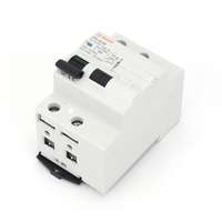 Disjoncteur différentiel miniature JVL16-63-B 2P AC 240V, étanche à la poussière et aux fuites, isolable, montage modulaire
