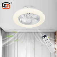 La mejor calidad, dormitorio moderno, hogar, sala de estar, lámpara Led, ventilador de techo con luz y control remoto
