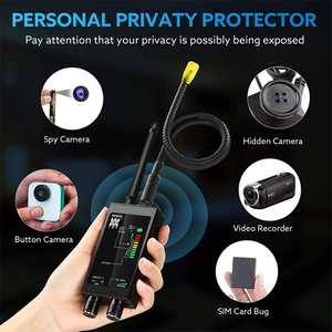 M8000 버그 감지기 안티 비apy RF GPS 감지기 버그 스위퍼 스파이 스캐너 안티 추적 강한 자기 감지기 - Product Image 6