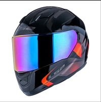 Visières LS2 pour casques de moto FF320 Stream, FF353 Rapid, FF328, FF800 – Lentilles de rechange originales noires, iridium, argentées