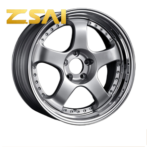 Jantes en alliage d'aluminium 2 pièces 18 19 20 21 22 24 pouces 5x120 5x112, jantes de voiture forgées avec lèvre polie sur mesure pour <span class=keywords><strong>BBS</strong></span> <span class=keywords><strong>LM</strong></span> - Product Image 6