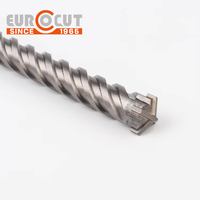 Foret de Perforation à Percussion Rotatif EUROCUT d'Usine de Haute Qualité SDS Plus ou SDS Max pour Béton