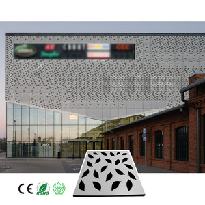 Customized Anodizing <strong>Aluminum</strong> Facade Perforated Carved Perforated <strong>Aluminum</strong> <strong>Panel</strong> for Wall Facade - Product Image 5