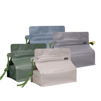 Jnh 250g 500g Custom Printed Food Grade AL Flat Bottom Stand up Tea Pouch Packaging <strong>Coffee</strong> Bean <strong>Bags</strong> One-Way <strong>Valve</strong> <strong>Zipper</strong>